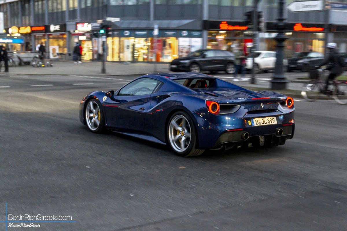 Ferrari 488 Spider spotted in Berlin — BerlinRichStreets