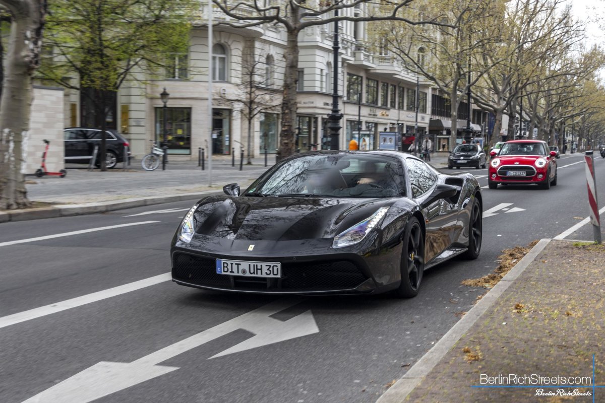 Ferrari 488 Spider spotted in Berlin — BerlinRichStreets