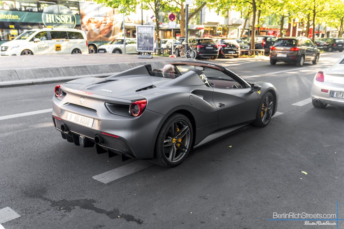 Ferrari 488 Spider spotted in Berlin — BerlinRichStreets