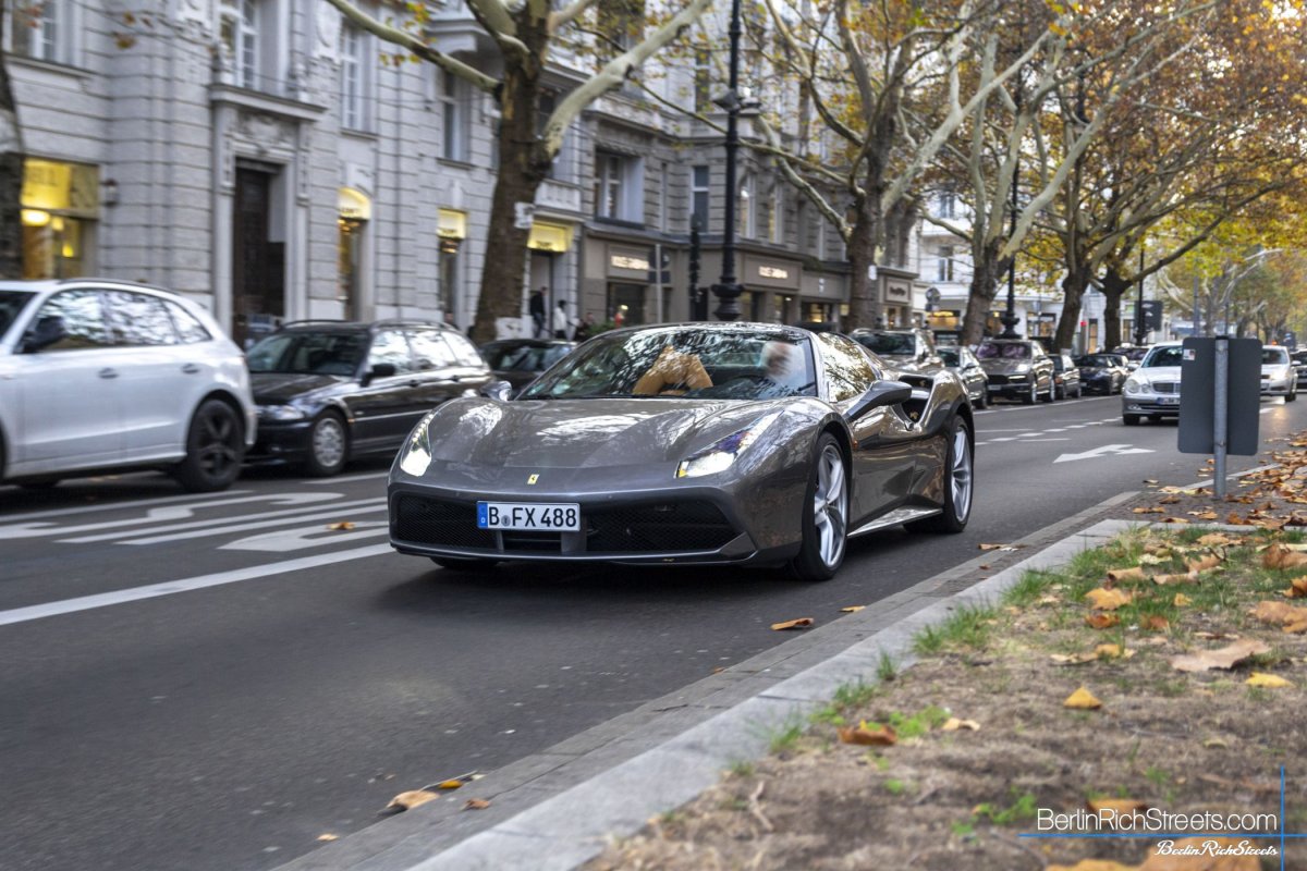 Ferrari 488 Spider spotted in Berlin — BerlinRichStreets