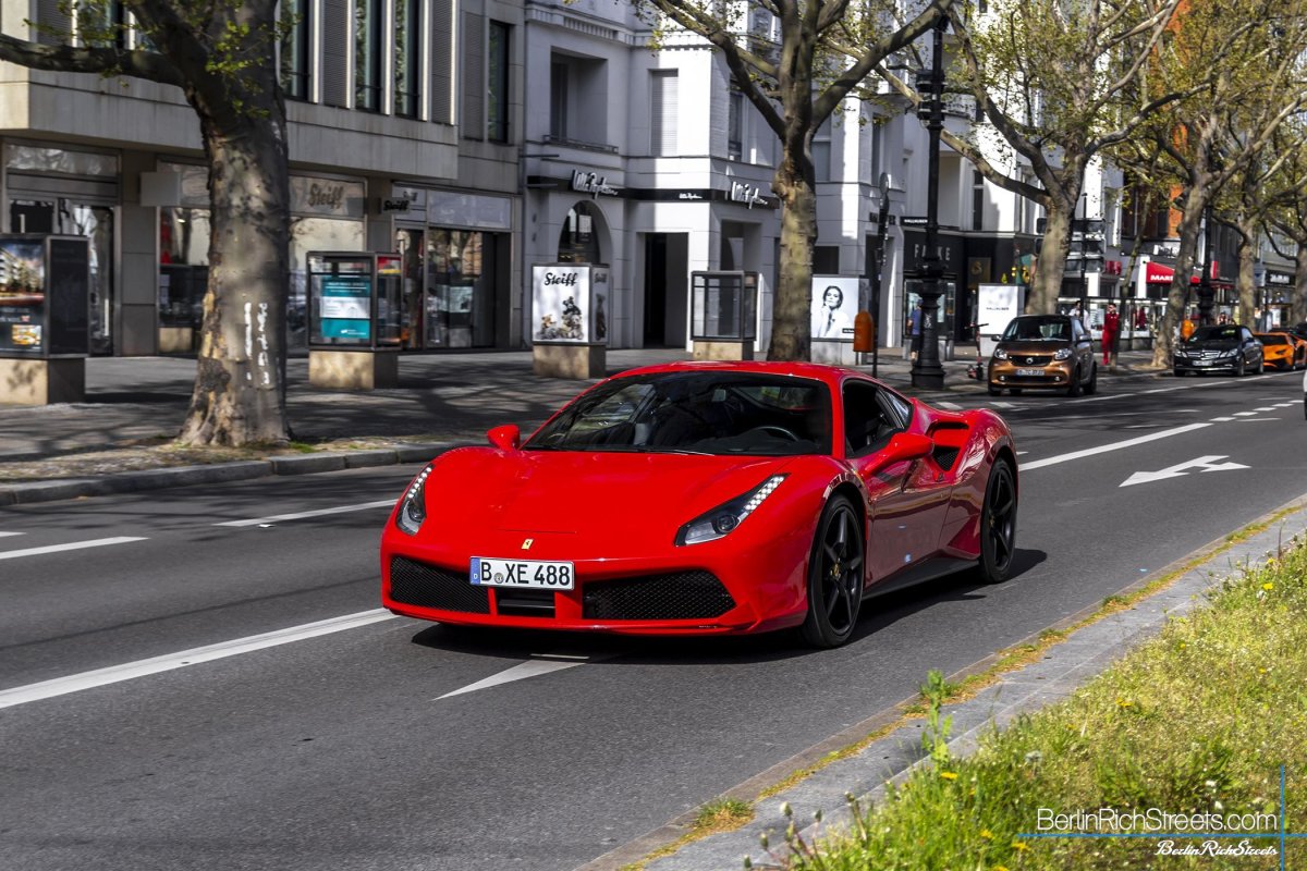 Ferrari 488 GTB spotted in Berlin — BerlinRichStreets