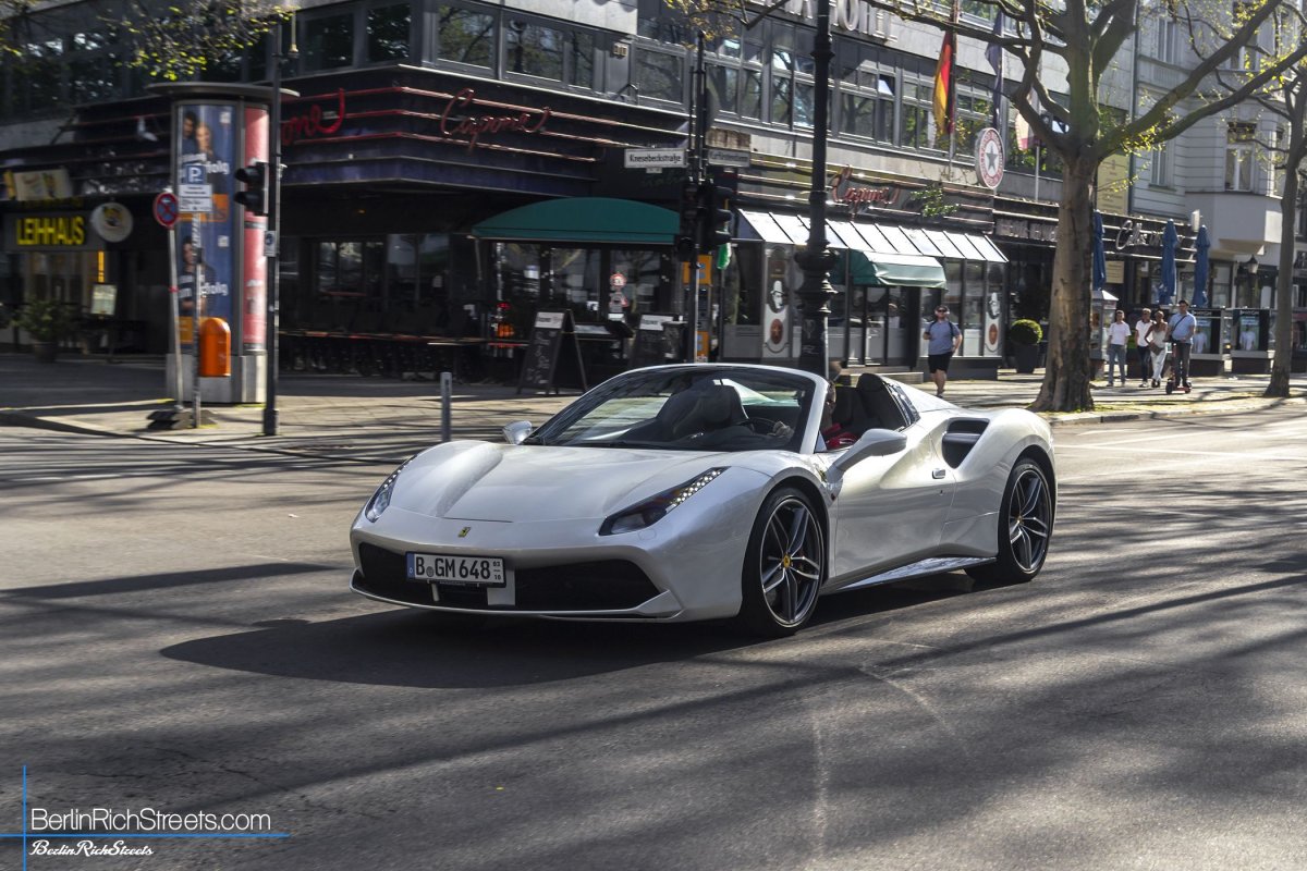 Ferrari 488 Spider spotted in Berlin — BerlinRichStreets