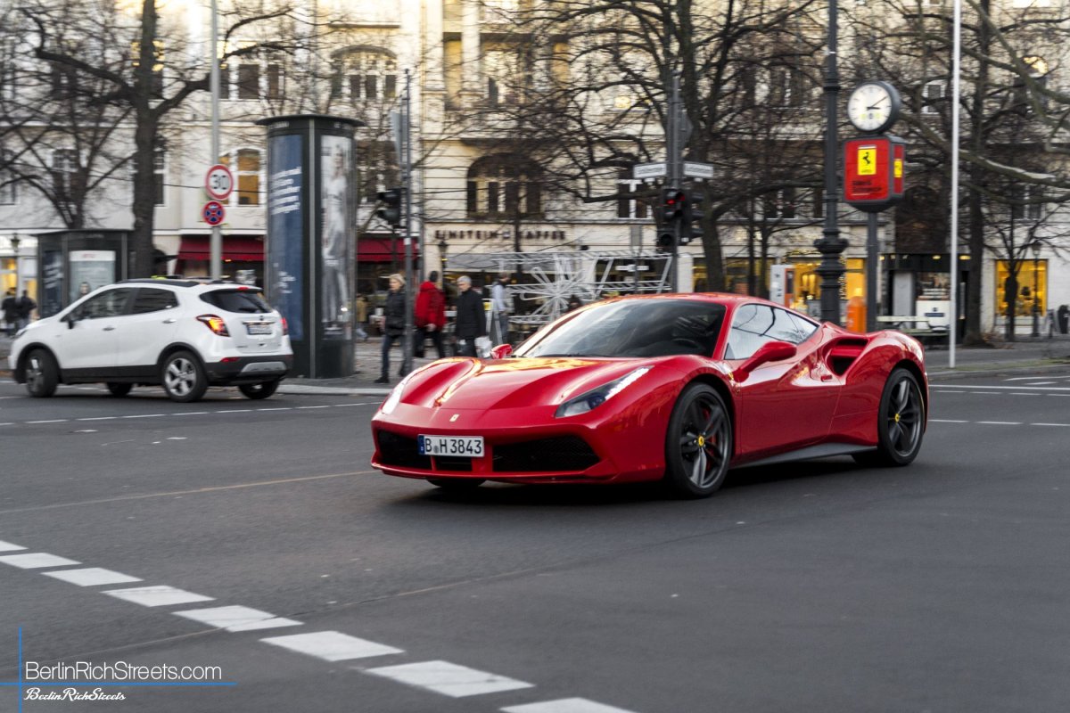 Ferrari 488 GTB spotted in Berlin — BerlinRichStreets