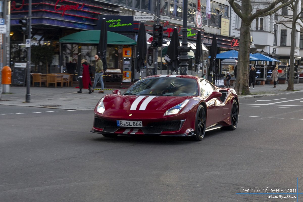 Ferrari 488 Pista spotted in Berlin — BerlinRichStreets