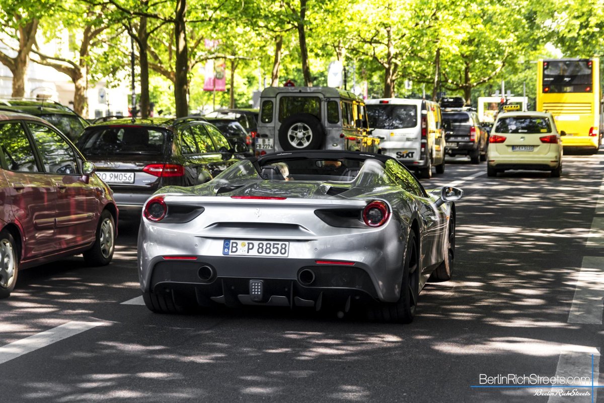Ferrari 488 Spider spotted in Berlin — BerlinRichStreets