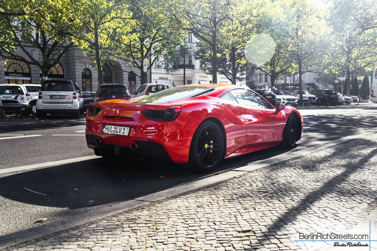 Ferrari 488 GTB spotted in Berlin — BerlinRichStreets
