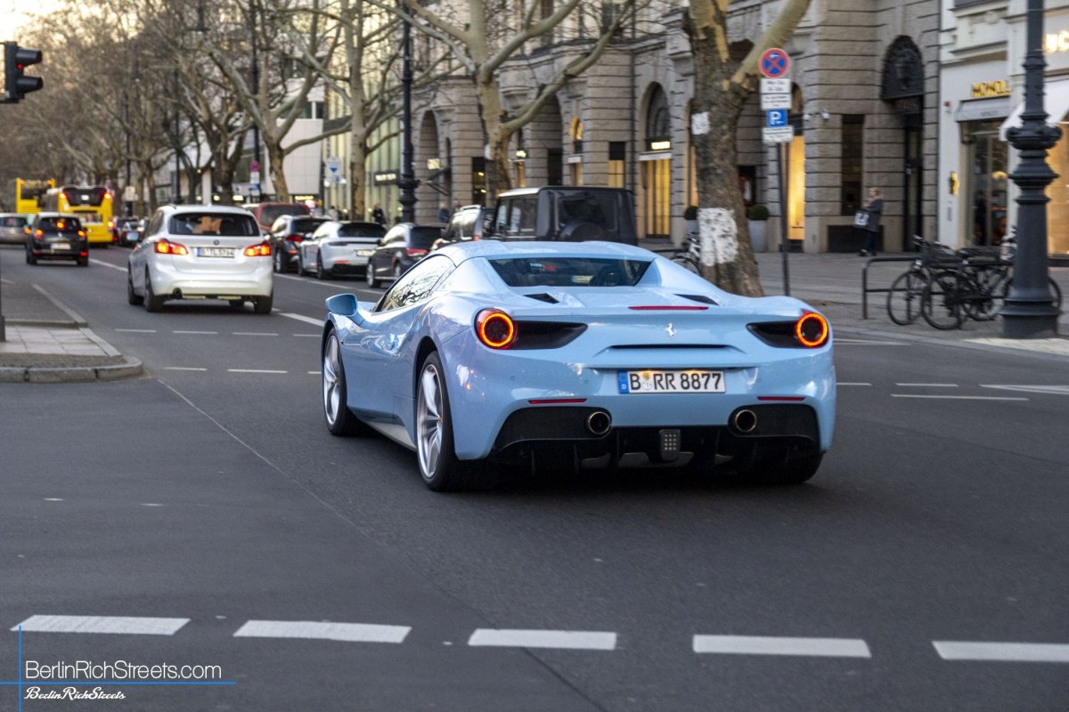Ferrari 488 Spider spotted in Berlin — BerlinRichStreets
