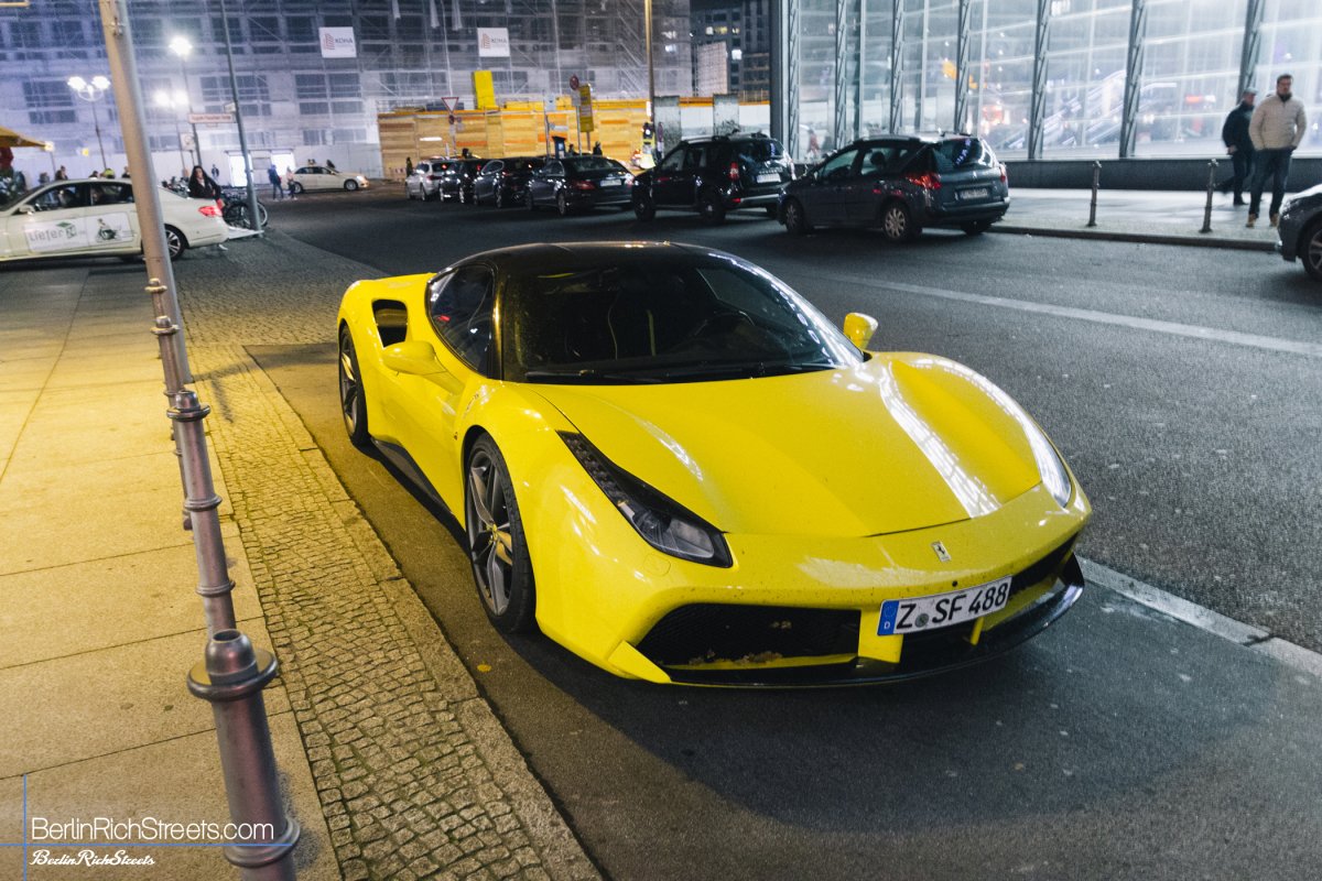 Ferrari 488 GTB spotted in Berlin — BerlinRichStreets
