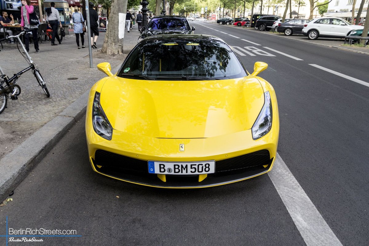 Ferrari 488 GTB spotted in Berlin — BerlinRichStreets