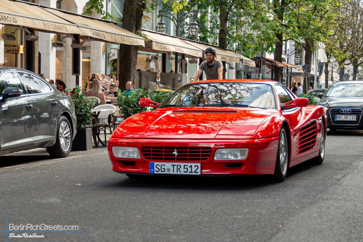 Ferrari 512TR spotted in Düsseldorf — BerlinRichStreets