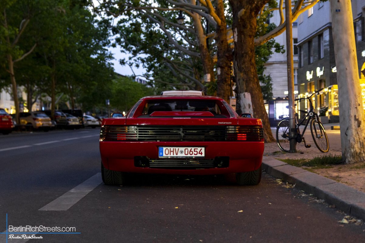 Ferrari Testarossa spotted in Berlin — BerlinRichStreets