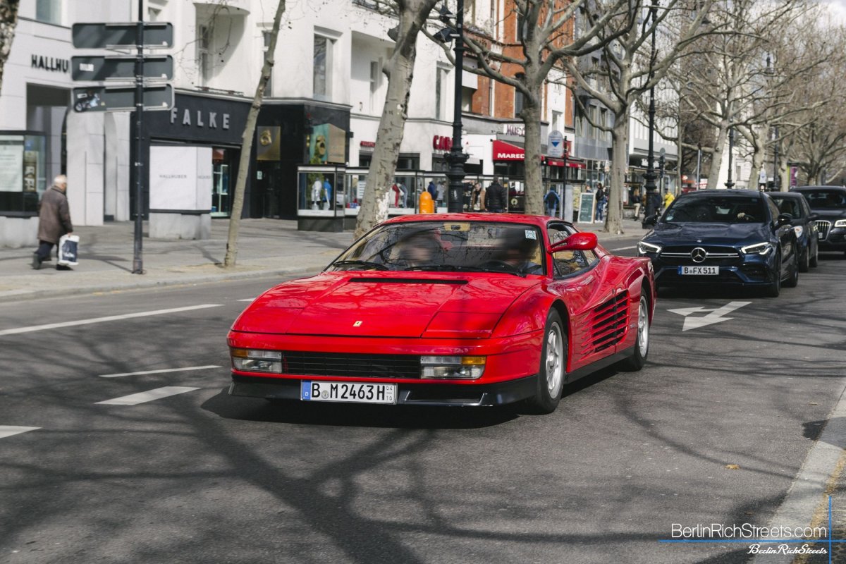 Ferrari Testarossa spotted in Berlin — BerlinRichStreets