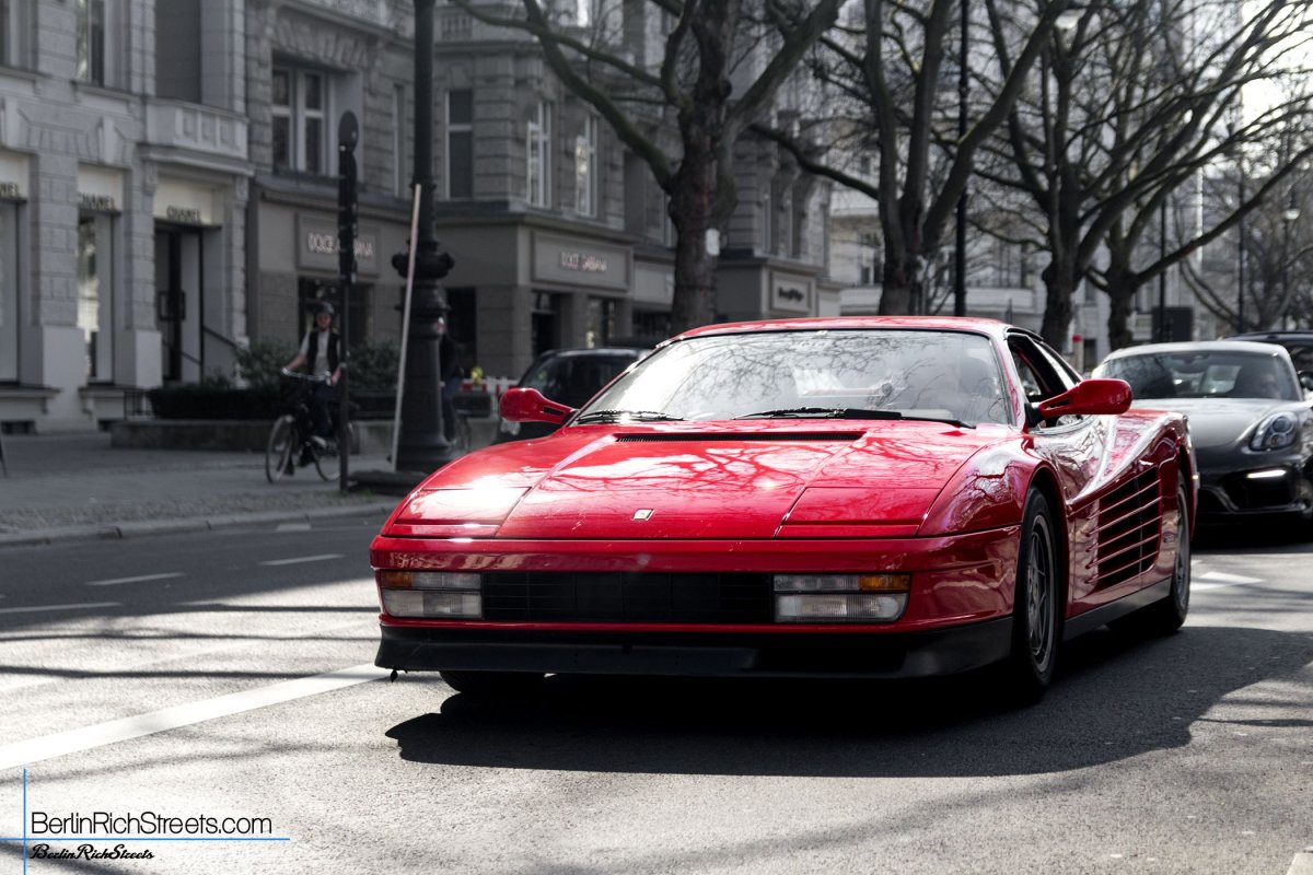Ferrari Testarossa spotted in Berlin — BerlinRichStreets