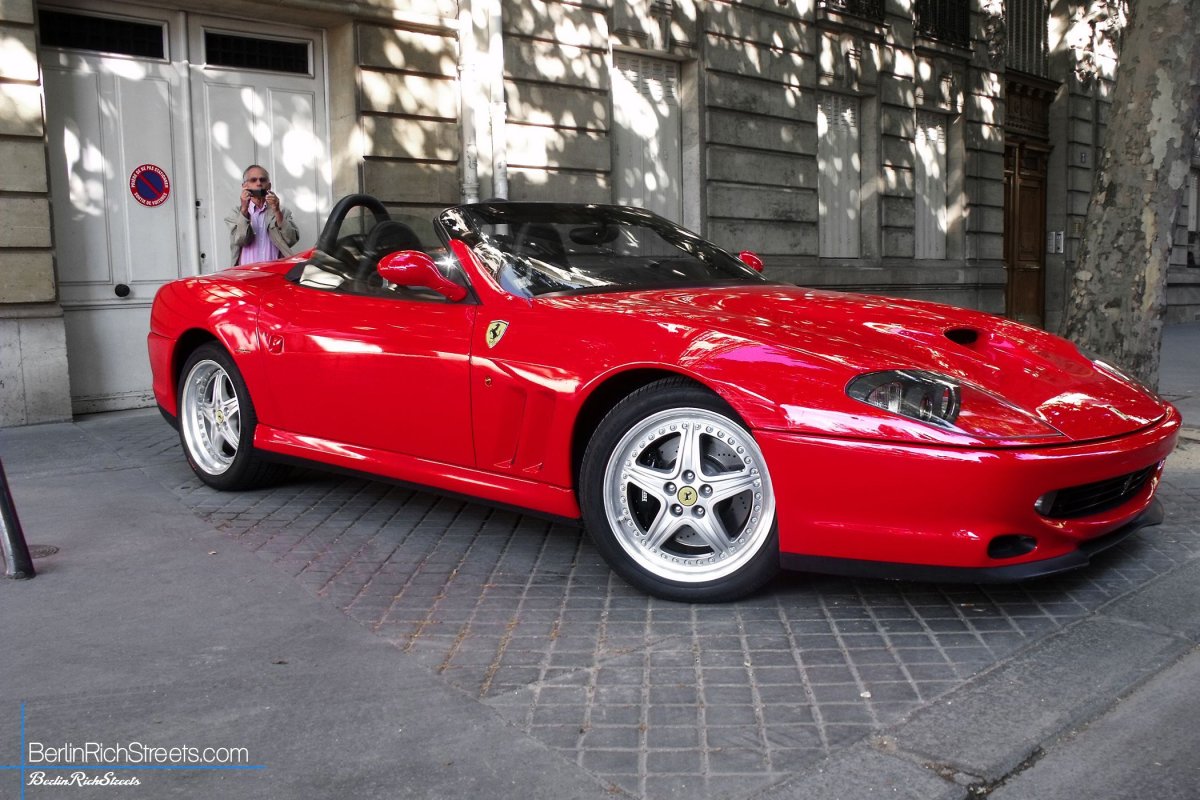 Ferrari 550 Barchetta spotted in Paris — BerlinRichStreets