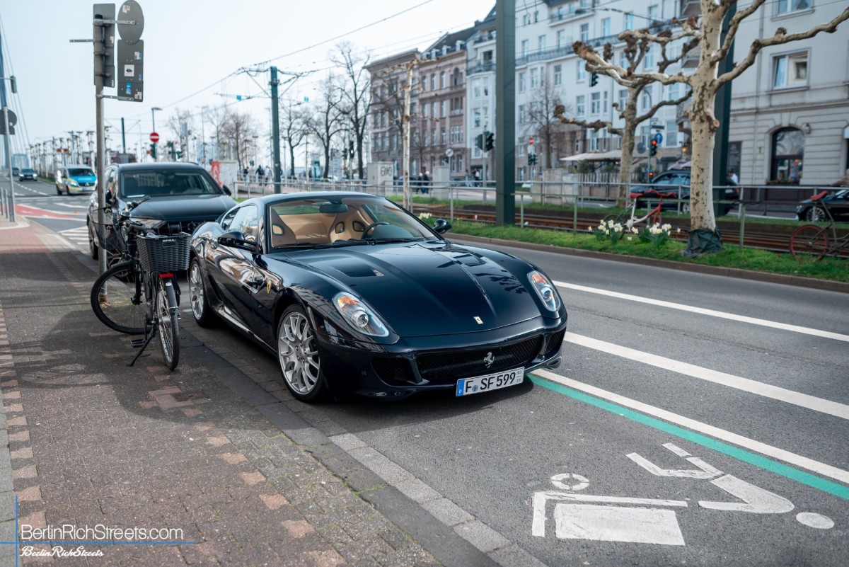 Ferrari 599 GTB spotted in Düsseldorf — BerlinRichStreets