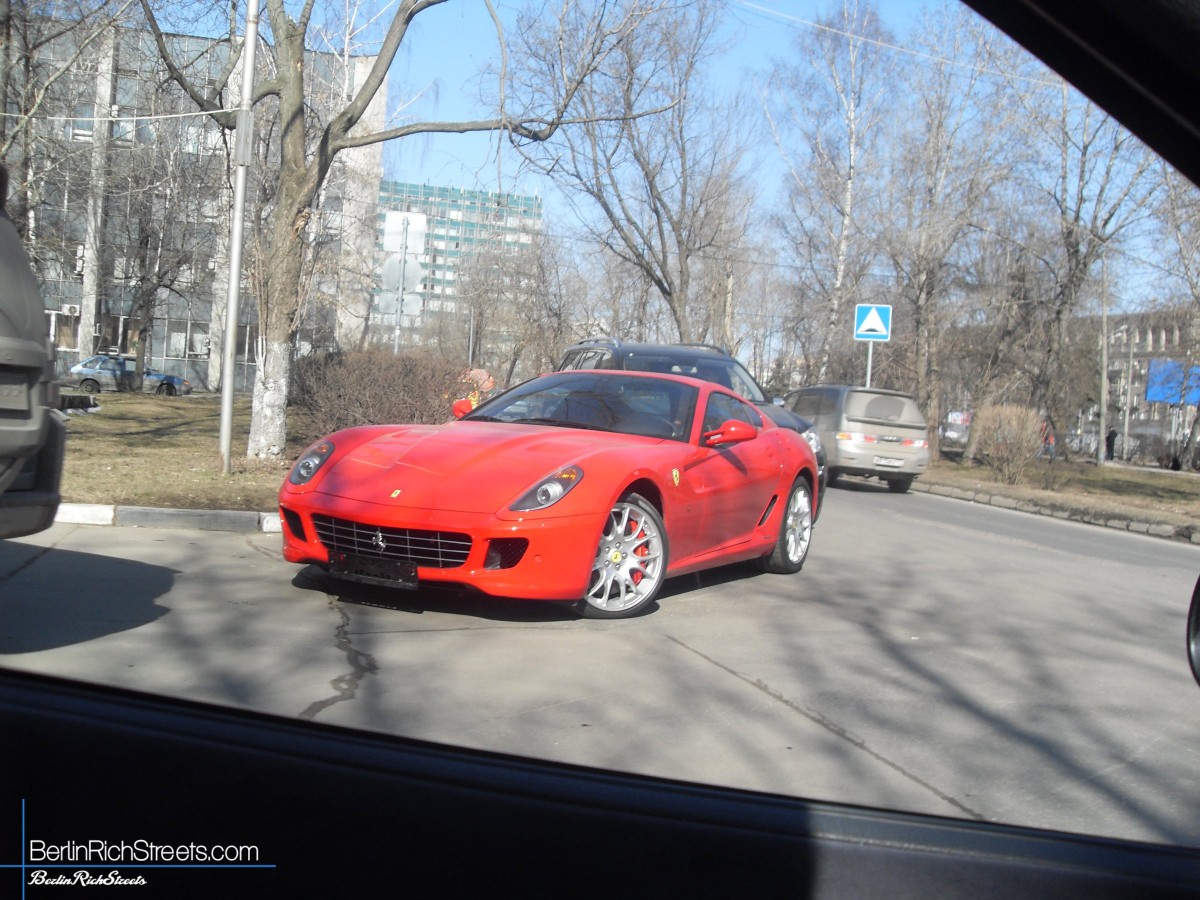Ferrari 599 GTB spotted in Moscow — BerlinRichStreets