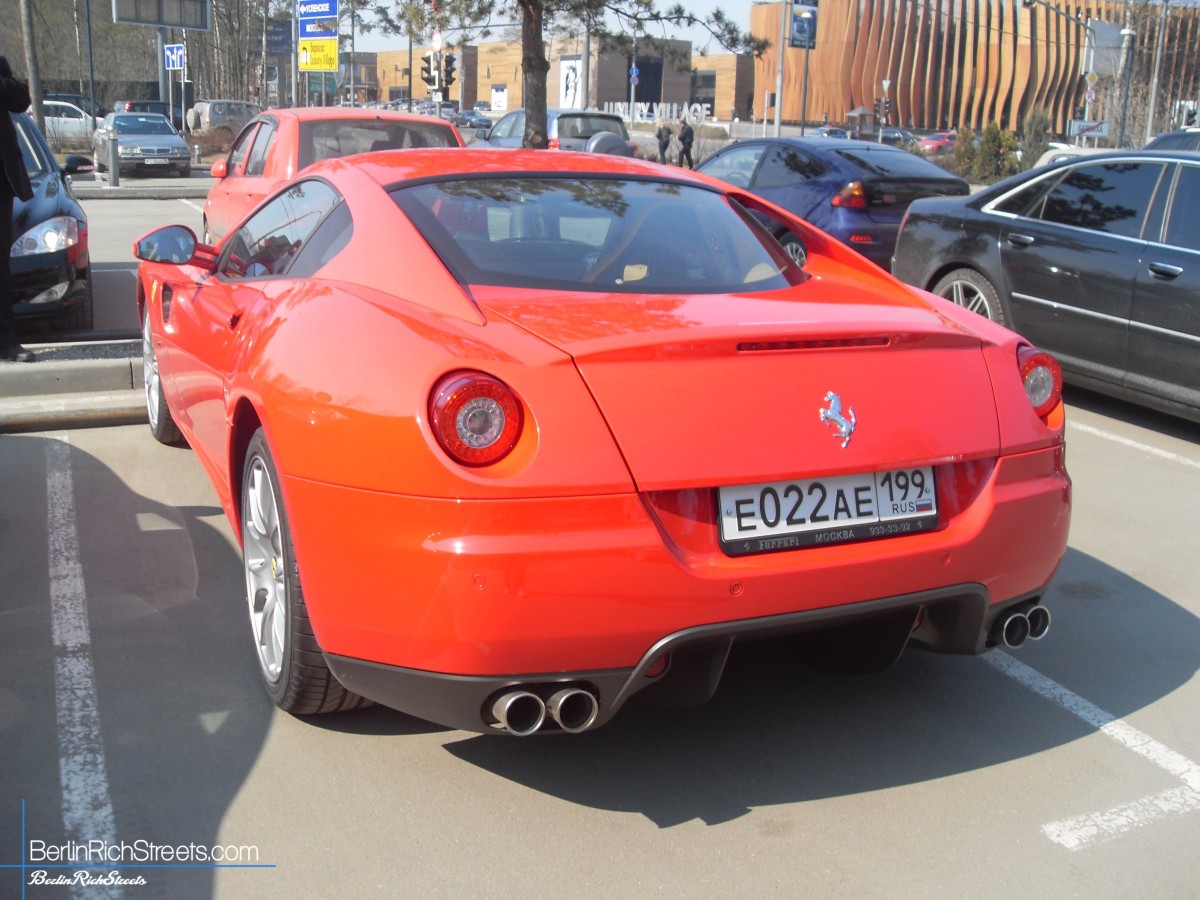 Ferrari 599 GTB spotted in Moscow — BerlinRichStreets