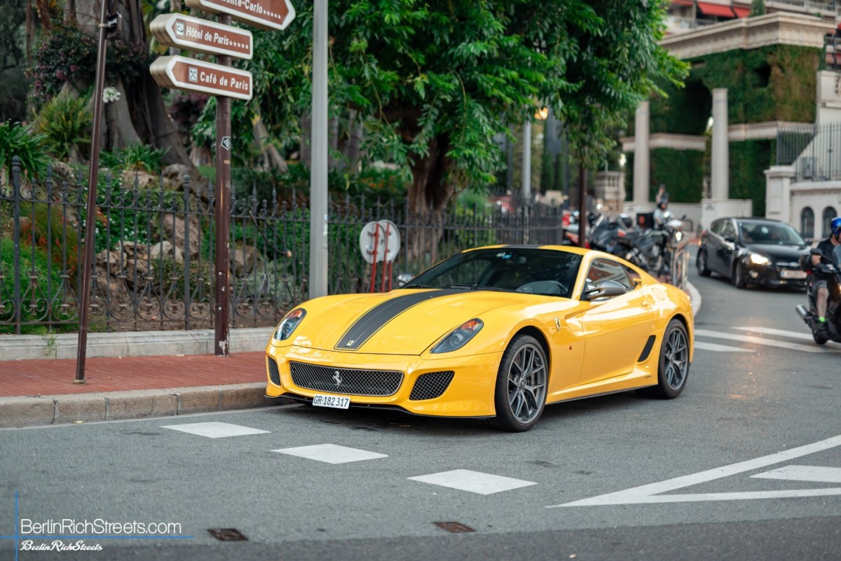 Ferrari 599 GTO spotted in Monaco — BerlinRichStreets