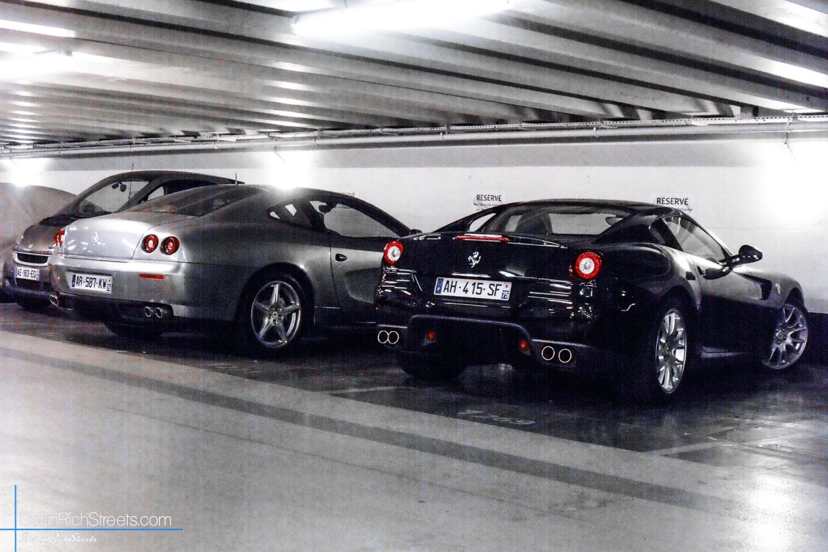 Ferrari 599 GTB spotted in Paris — BerlinRichStreets