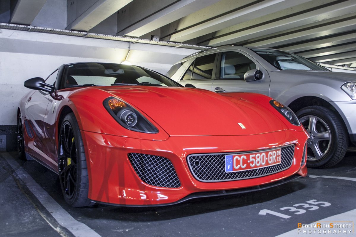 Ferrari 599 GTO spotted in Paris — BerlinRichStreets
