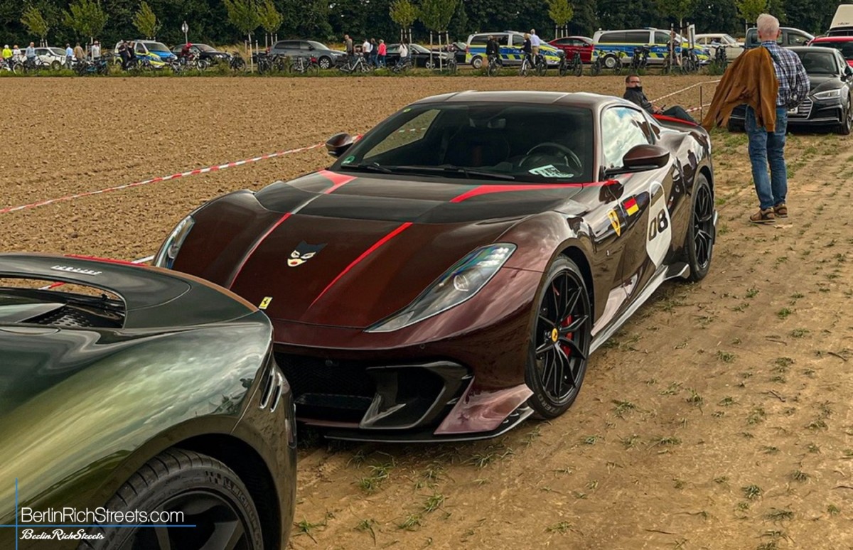 Ferrari 812 Competizione Cavalcade 10th Anniversary Edition spotted in Korschenbroich — BerlinRichStreets