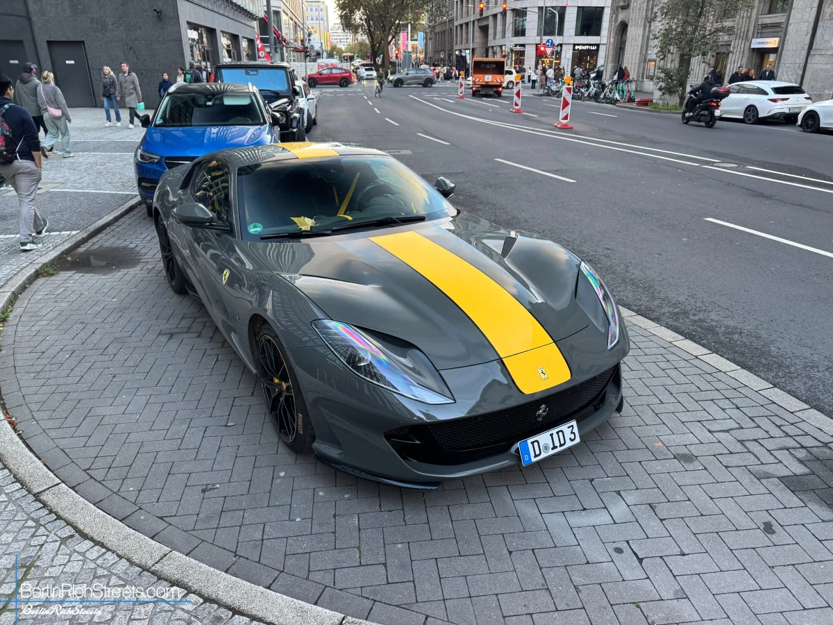 Ferrari 812 Superfast spotted in Düsseldorf — BerlinRichStreets