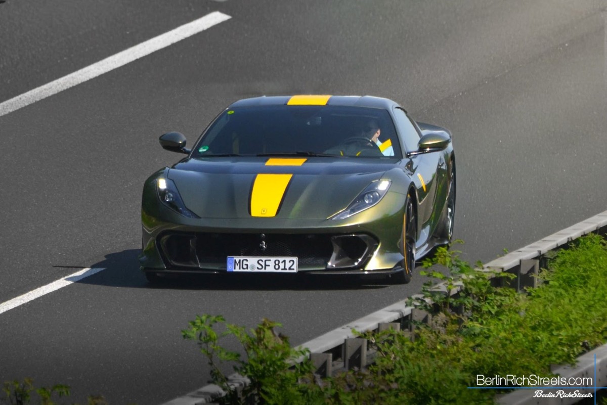 Ferrari 812 Competizione spotted in Mönchengladbach — BerlinRichStreets