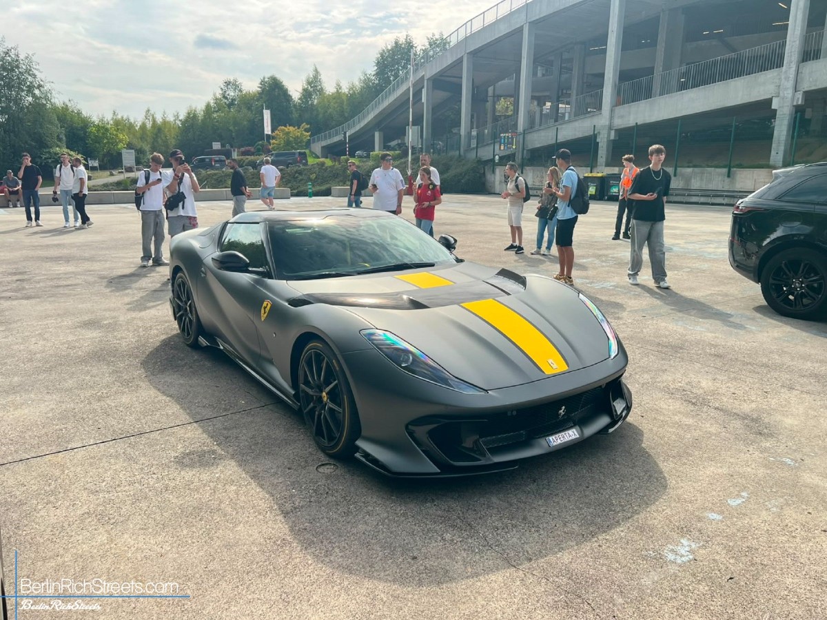 Ferrari 812 Competizione Aperta spotted in Stavelot — BerlinRichStreets