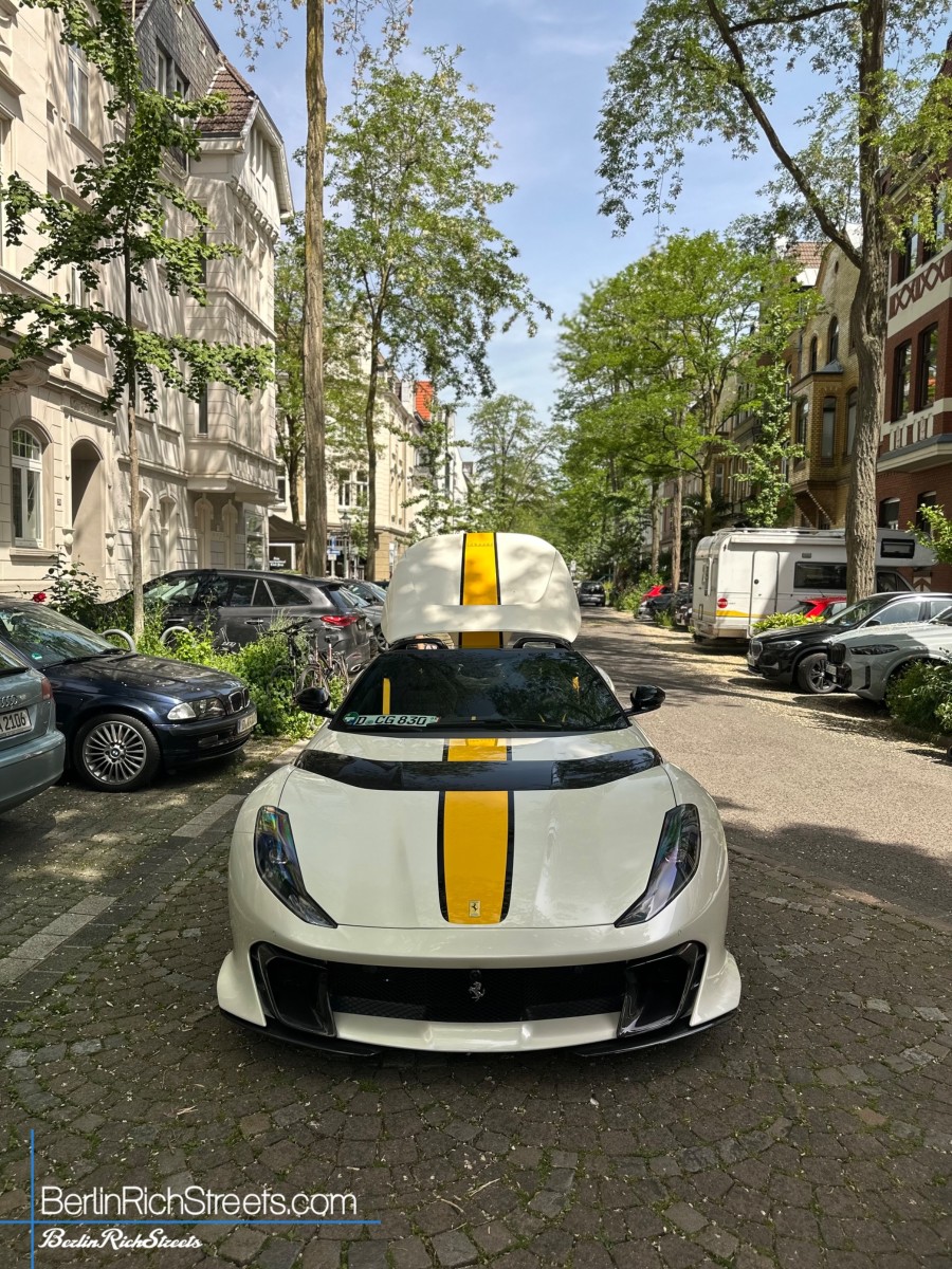 Ferrari 812 Competizione Aperta spotted in Düsseldorf — BerlinRichStreets