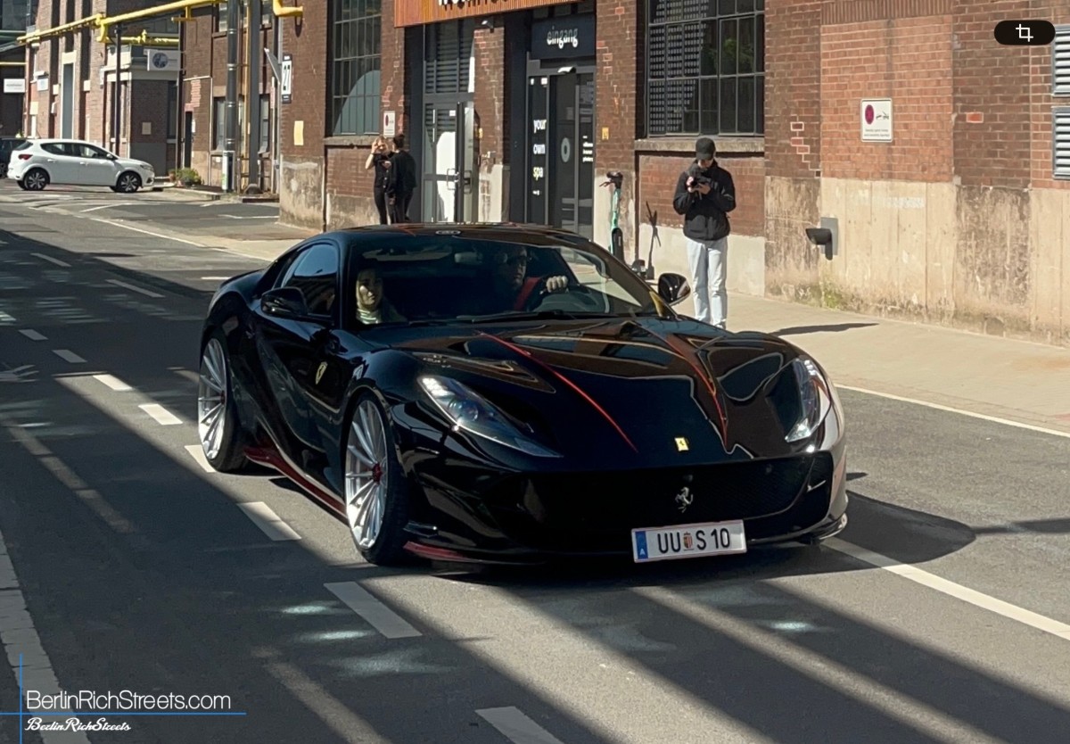 Ferrari 812 Superfast spotted in Düsseldorf — BerlinRichStreets