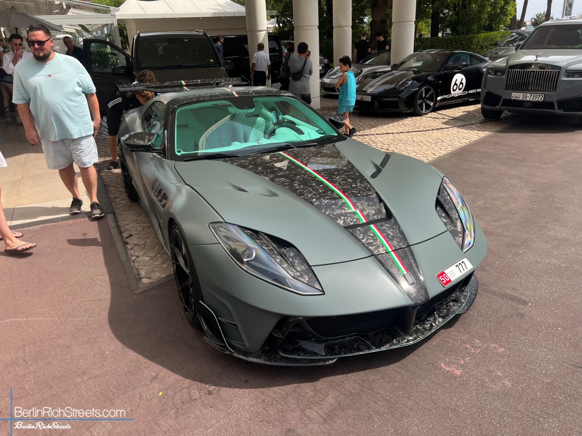 Ferrari 812 GTS MANSORY Stallone spotted in Cannes — BerlinRichStreets