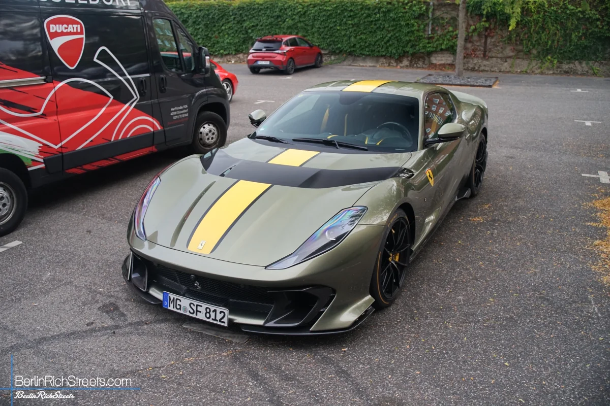 Ferrari 812 Competizione spotted in Düsseldorf — BerlinRichStreets