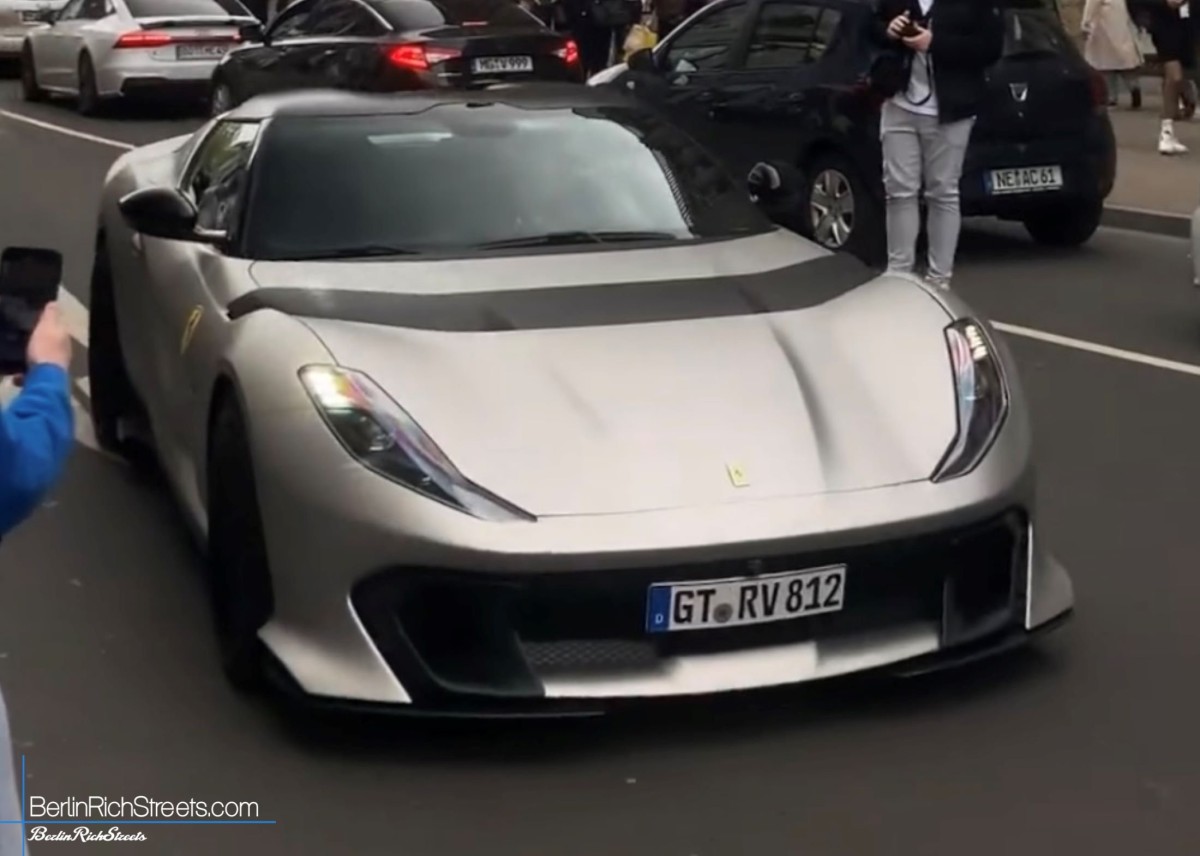 Ferrari 812 Competizione Aperta spotted in Düsseldorf — BerlinRichStreets