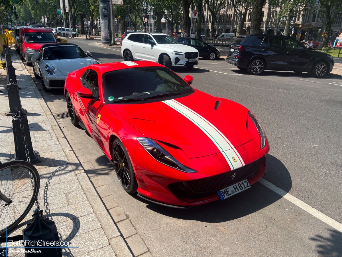 Ferrari 812 GTS spotted in Düsseldorf — BerlinRichStreets