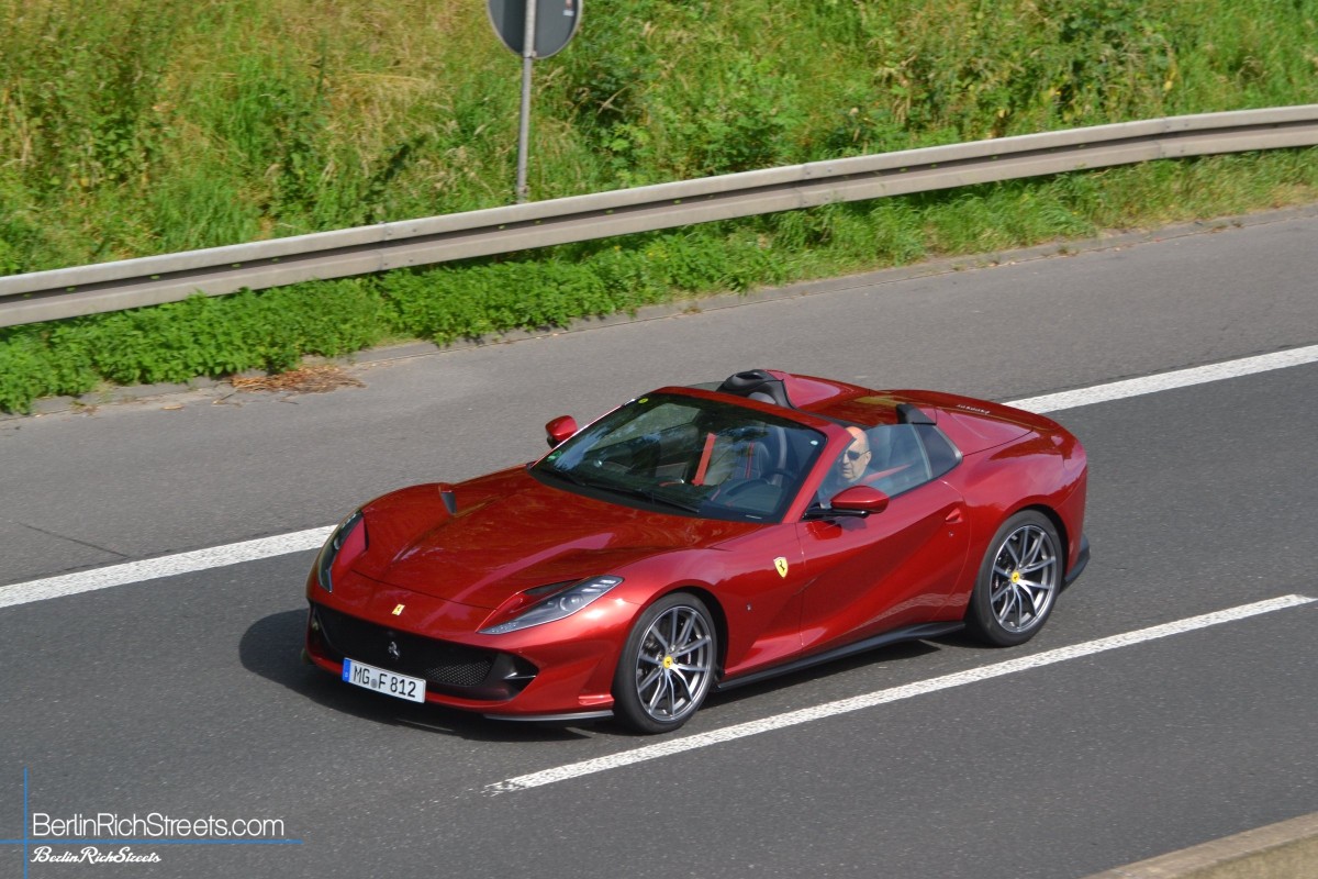 Ferrari 812 GTS spotted in Mönchengladbach — BerlinRichStreets