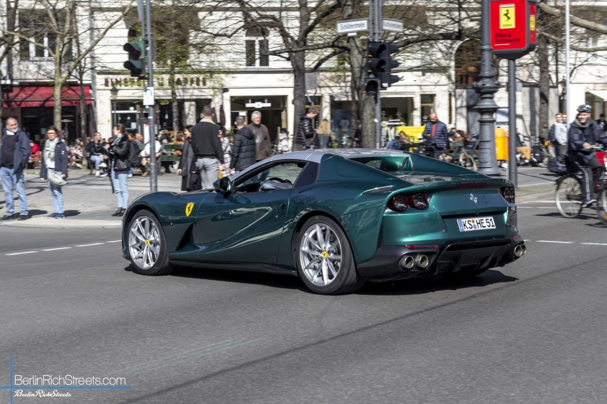 Ferrari 812 GTS spotted in Berlin — BerlinRichStreets
