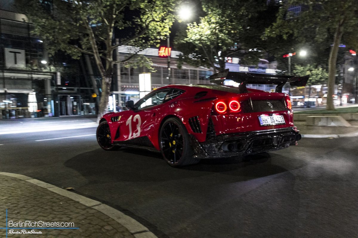 Ferrari 812 Superfast MANSORY Stallone spotted in Berlin — BerlinRichStreets