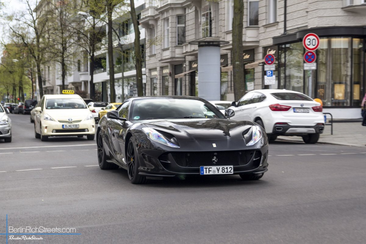 Ferrari 812 Superfast spotted in Berlin — BerlinRichStreets