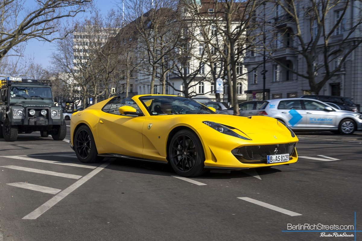 Ferrari 812 GTS spotted in Berlin — BerlinRichStreets