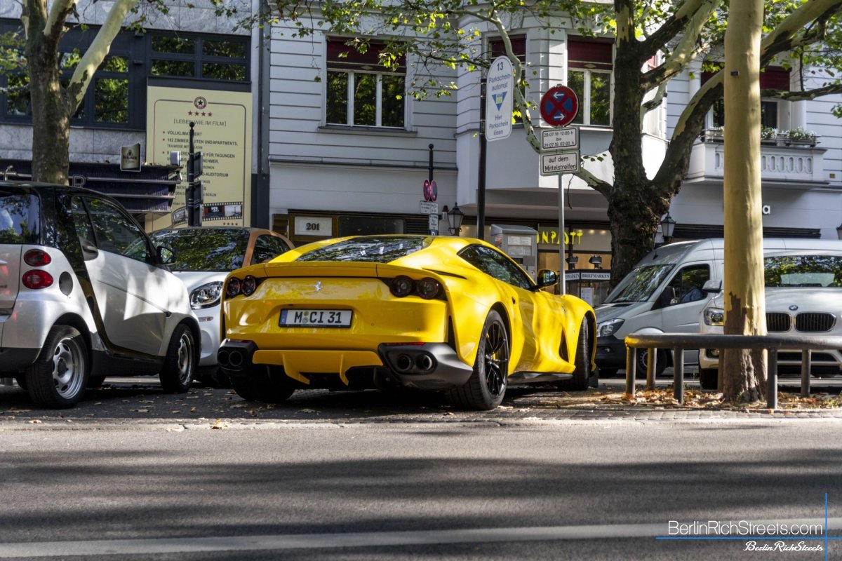 Ferrari 812 Superfast spotted in Berlin — BerlinRichStreets