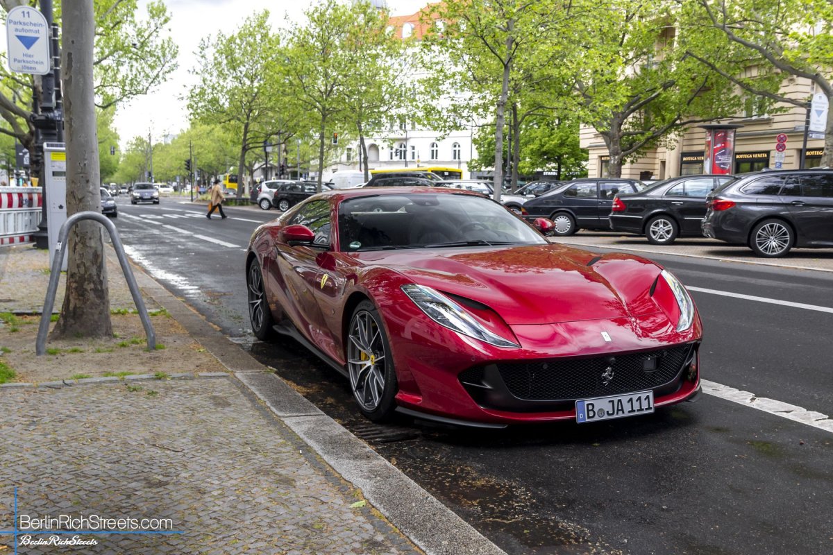 Ferrari 812 GTS spotted in Berlin — BerlinRichStreets