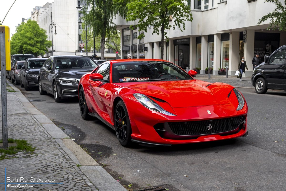 Ferrari 812 Superfast spotted in Berlin — BerlinRichStreets