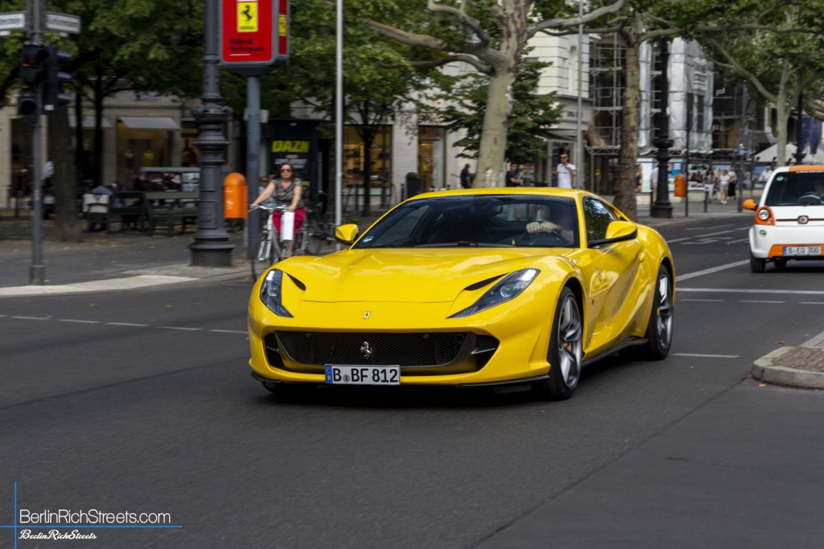 Ferrari 812 Superfast spotted in Berlin — BerlinRichStreets