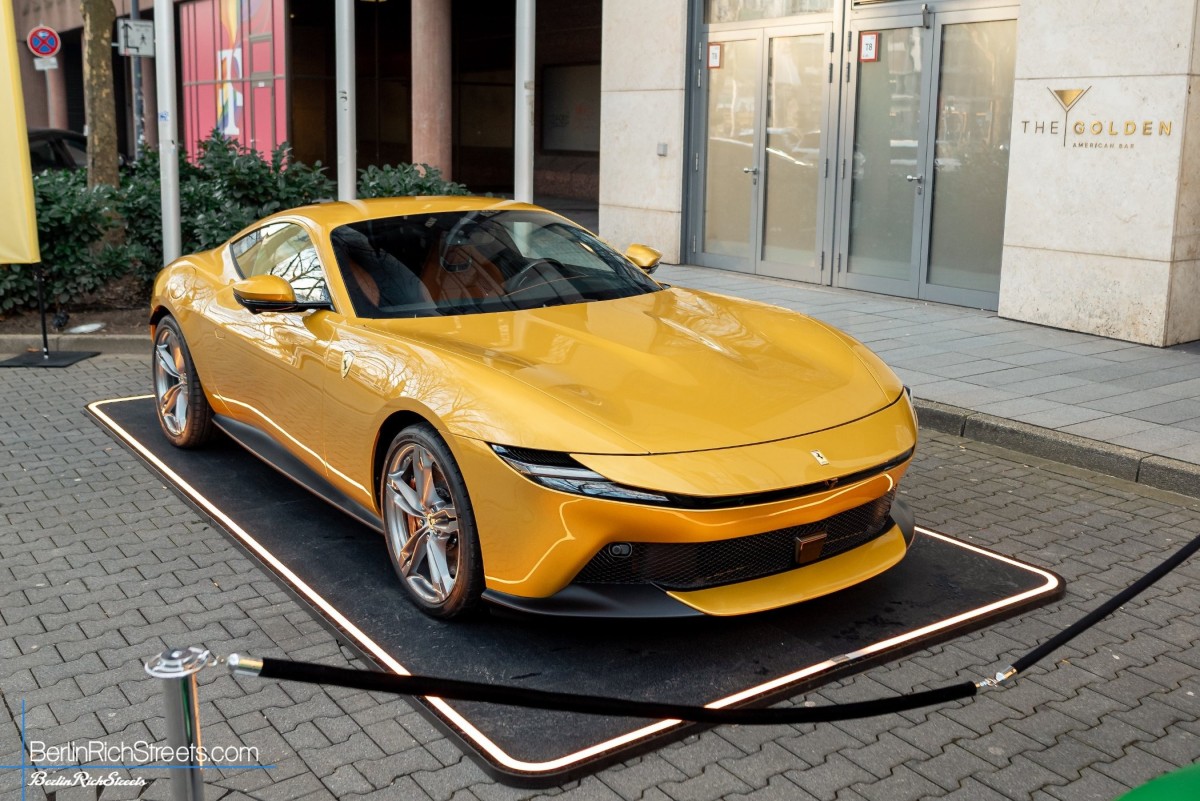 Ferrari Amalfi spotted in Düsseldorf — BerlinRichStreets