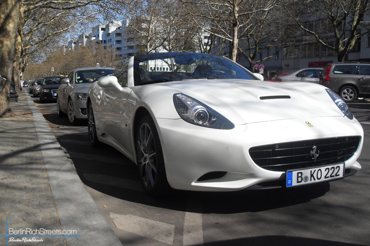 Ferrari California spotted in Berlin — BerlinRichStreets