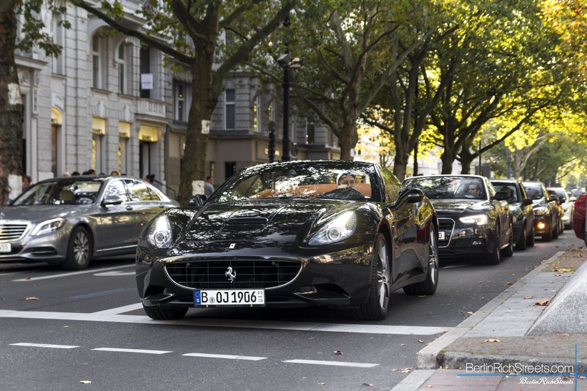 Ferrari California spotted in Berlin — BerlinRichStreets