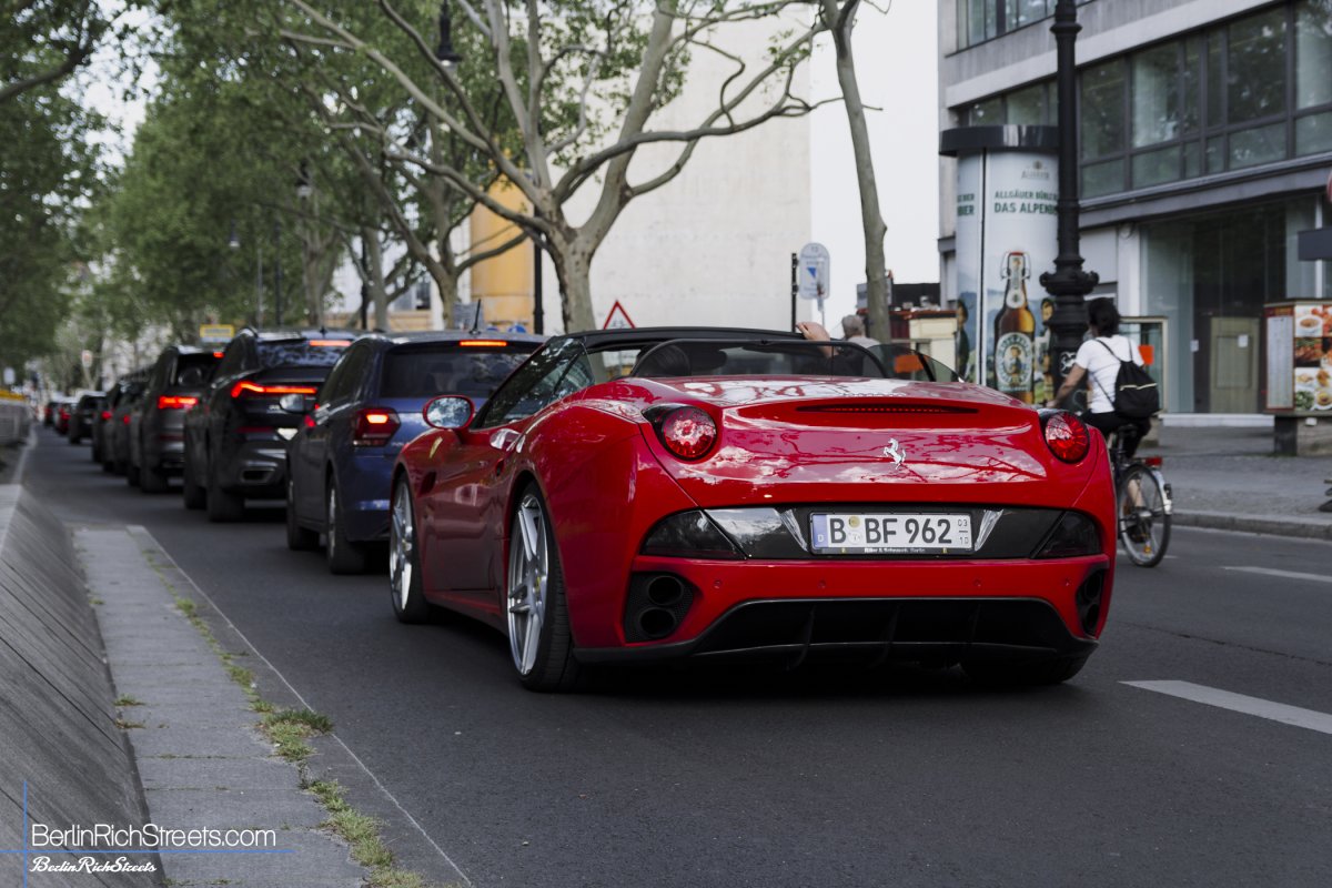 Ferrari California Novitec Rosso spotted in Berlin — BerlinRichStreets