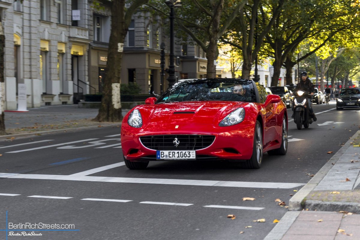 Ferrari California spotted in Berlin — BerlinRichStreets