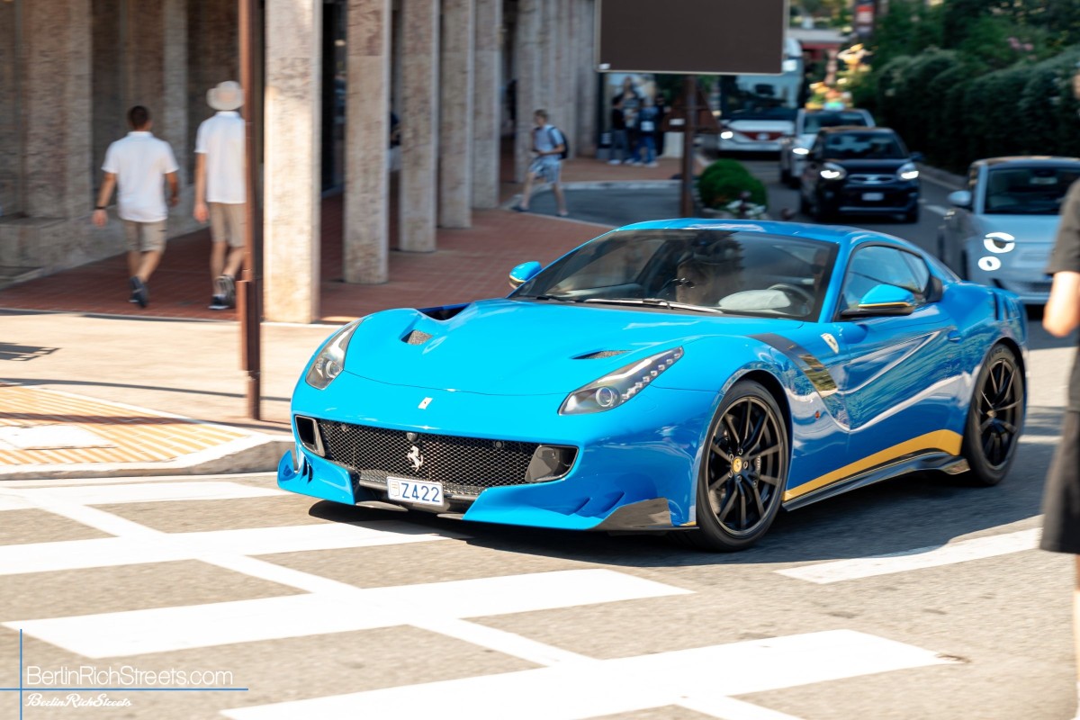 Ferrari F12tdf spotted in Monaco — BerlinRichStreets