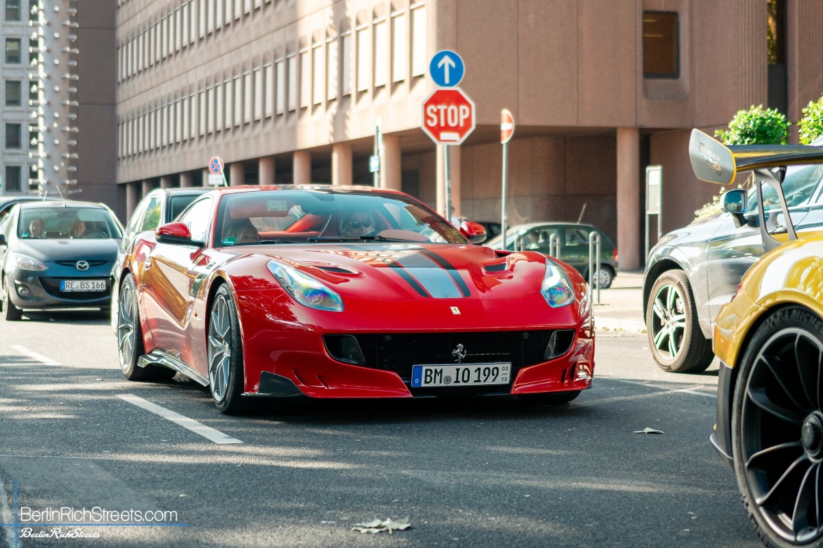 Ferrari F12tdf spotted in Düsseldorf — BerlinRichStreets